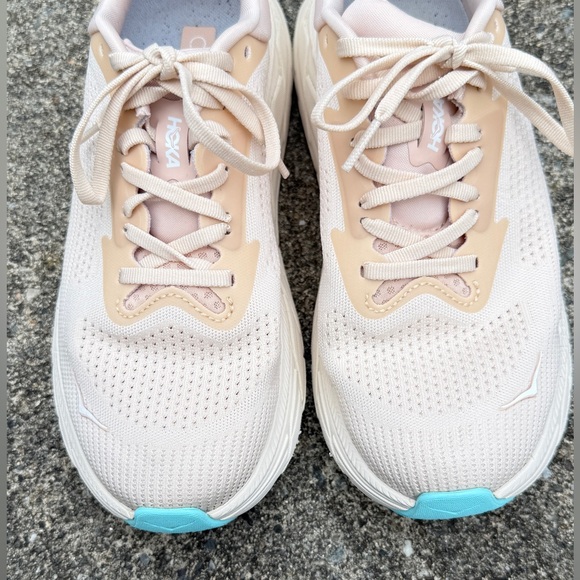 Hoka Arahi 7 Women's Running Shoes - Light Pink/Beige Women’s size 8.5 Men’s 7.5 - Picture 7 of 11